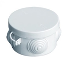 Распаячная коробка с крышкой D65х40 мм IP54, 4 входа TDM